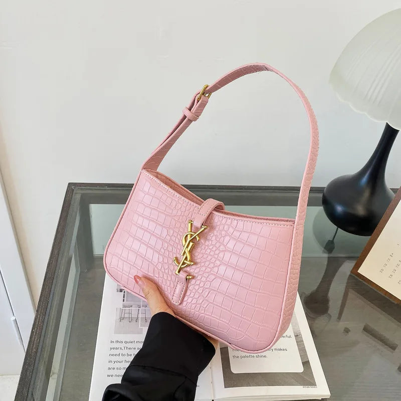Purilite Select Fashion Stone Pattern PU Handbag - PuriLite