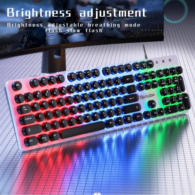 Purilite Select H300 104-Key Wired Membrane Keyboard - PuriLite