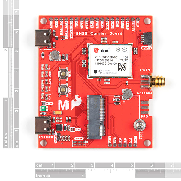 SparkFun MicroMod GNSS Carrier Board (ZED-F9P) - PuriLite