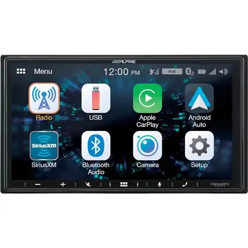 Alpine 7" Mech-Less AV Receiver with Apple CarPlay and Android Auto (ILXW650) - PuriLite