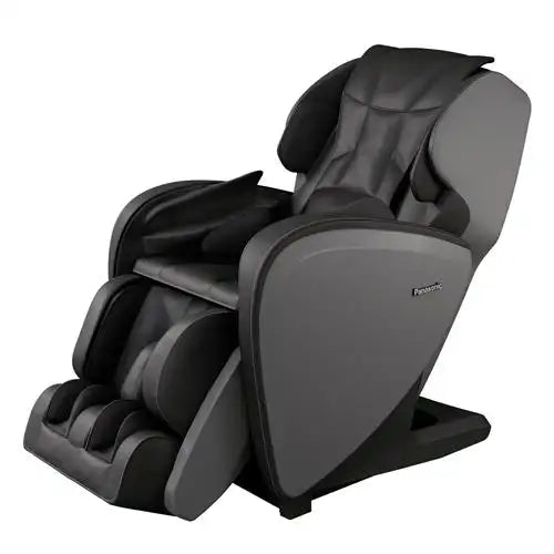 Panasonic Full Body Heated Massage Chair with Shiatsu Sole Rollers and 9 Auto Programs - Black (EPMAF1K) - PuriLite