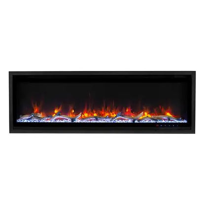Paramount 42" Kennedy II Commercial Grade Electric Fireplace - Black (EFWM502) - PuriLite