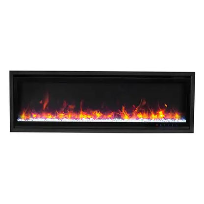 Paramount 42" Kennedy II Commercial Grade Electric Fireplace - Black (EFWM502) - PuriLite