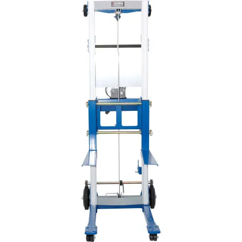 Global Industrial™ Lightweight Hand Operated Lift Truck, 400 Lb. Capacity Fixed Legs - PuriLite