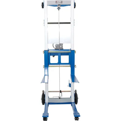 Global Industrial™ Lightweight Hand Operated Lift Truck, 400 Lb. Capacity Fixed Legs - PuriLite