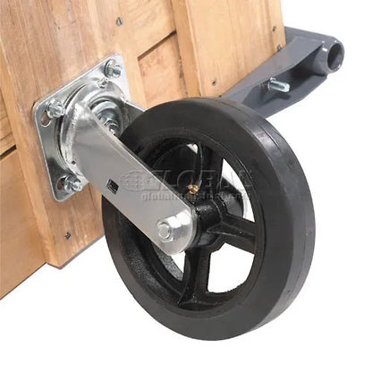 Global Industrial™ Hardwood Deck Platform Truck 54 x 27 2400 Lb. Capacity 8" Rubber Casters - PuriLite
