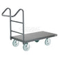 Global Industrial™ Steel Deck Truck 48x30 1200 Lb. Cap. 8" Pneumatic Casters - Ergo Handle - PuriLite