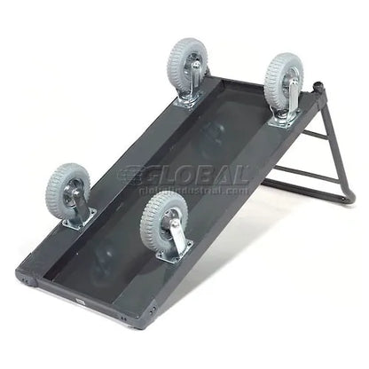 Global Industrial™ Steel Deck Truck 48x30 1200 Lb. Cap. 8" Pneumatic Casters - Ergo Handle - PuriLite
