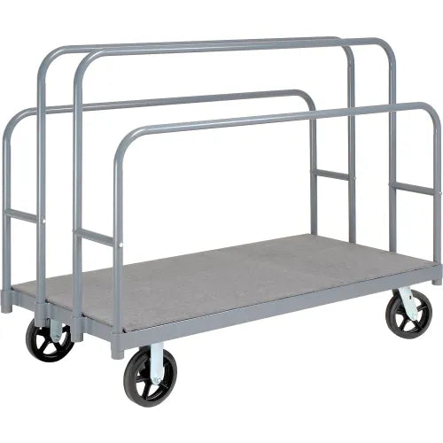 Global Industrial™ Panel, Sheet & Lumber Truck with Carpeted Deck 2000 Lb. Capacity - PuriLite