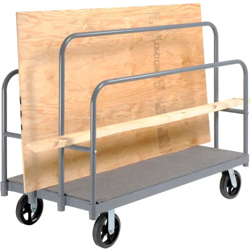 Global Industrial™ Panel, Sheet & Lumber Truck with Carpeted Deck 2000 Lb. Capacity - PuriLite