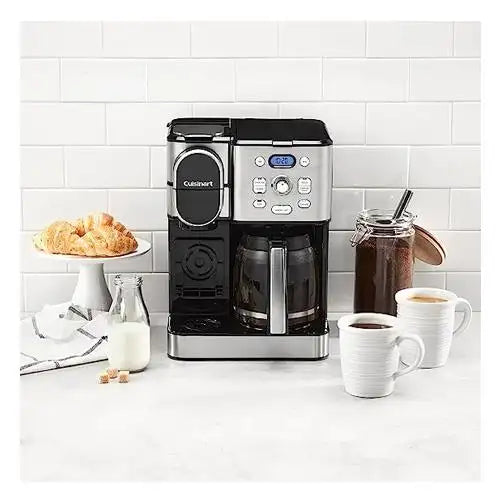 Cuisinart SS-16C Coffee Center® 2-IN-1 Coffeemaker, 12-cup Glass Carafe (SS-16C) - PuriLite