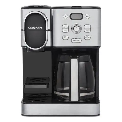 Cuisinart SS-16C Coffee Center® 2-IN-1 Coffeemaker, 12-cup Glass Carafe (SS-16C) - PuriLite