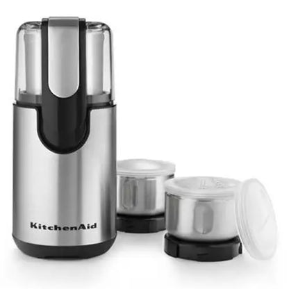 KitchenAid Blade Coffee And Spice Grinder - Onyx Black (BCG211OB) - PuriLite