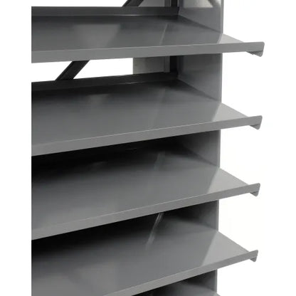 Global Industrial™ Mobile Double Sided Bin Rack Without Bins - PuriLite
