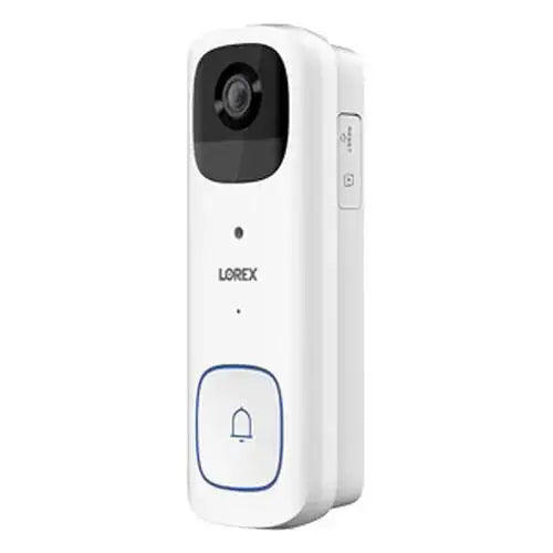 Lorex 2K Wireless Doorbell Battery-Operated - White (B463AJD-F) - PuriLite