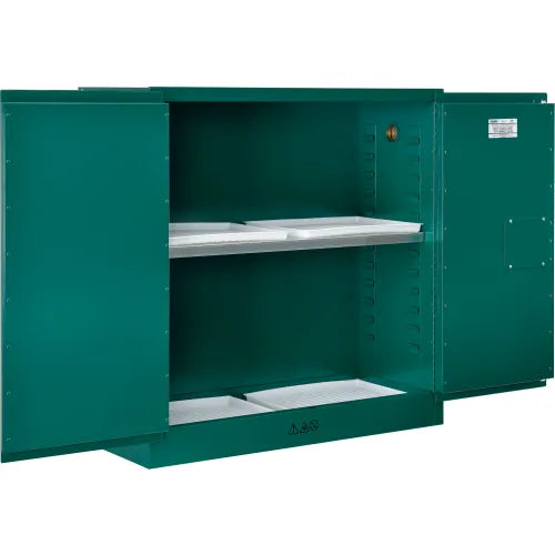 Global Industrial™ Pesticide Storage Cabinet - 30 Gallon - Manual Close 43"W x 18"D x 44"H - PuriLite