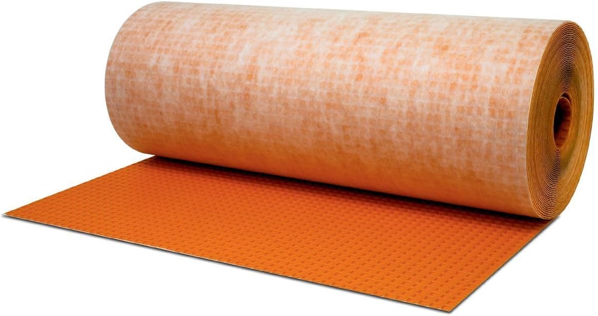 Schluter Systems Ditra 30M Membrane 323 Sq Ft Roll 1/8" Underlayment Prevent Crack - PuriLite