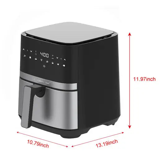 Culinary Chef 5.5 Litre Touchscreen Air Fryer (CCAF551) - PuriLite
