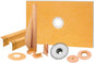 Schluter Kerdi-Shower Kit 48" x 72", PVC Flange - PuriLite