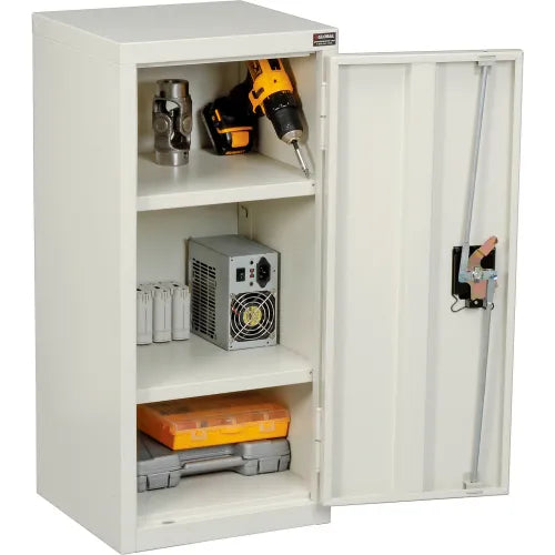 Global Industrial™ Wall Mount Storage Cabinet, 13-3/4"W x 12-3/4"D x 30"H, Assembled, White - PuriLite