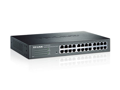 TP-Link Network TL-SG1024DE 24-Port Gigabit Easy Smart Switch 10/100/1000Mbps - PuriLite