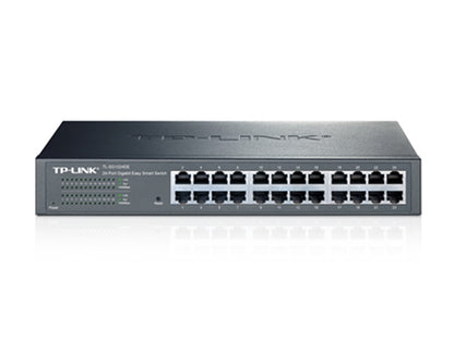 TP-Link Network TL-SG1024DE 24-Port Gigabit Easy Smart Switch 10/100/1000Mbps - PuriLite