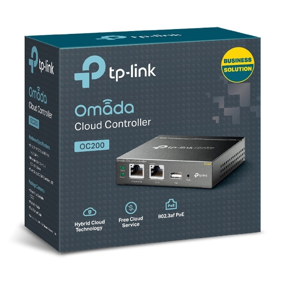 TP-Link Accessory OC200 Omada Cloud Controller 2x10/100Mbps 1xUSB2.0 1xMicro USB - PuriLite