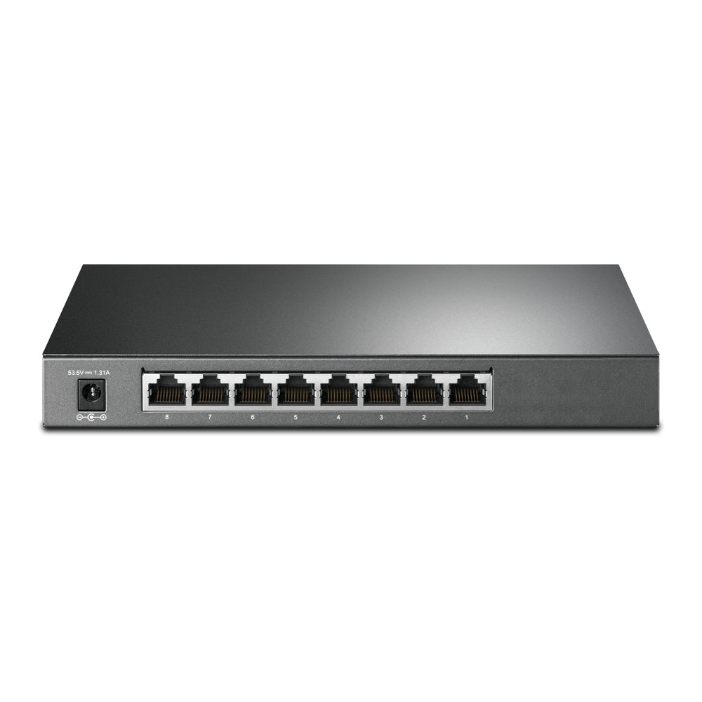 TP-Link Network SG2008P Omada JetStream 8Port Gigabit Smart Switch 62W PoE Budget - PuriLite