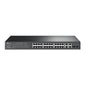 TP-Link Switch SL2428P JetStream 24Port 10/100Mbps + 4Port Gigabit Smart Switch - PuriLite