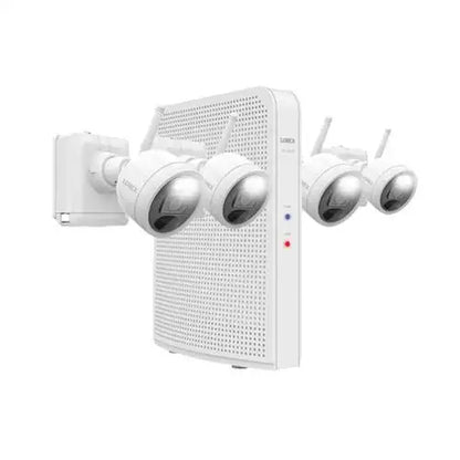 Lorex 2K (8 Camera Capable) 1TB NVR System with 4 Outdoor Battery Security Cameras (L42481-4AA4-E) - PuriLite