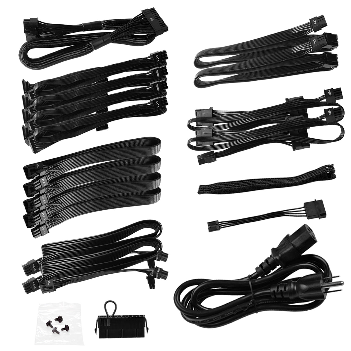 EVGA Power Supply 220-P3-1200-X1 SuperNOVA 1200 P3 1200W 80 Plus Platinum Fully Modular - PuriLite