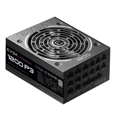EVGA Power Supply 220-P3-1200-X1 SuperNOVA 1200 P3 1200W 80 Plus Platinum Fully Modular - PuriLite