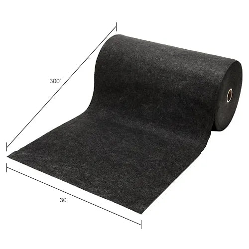 Global Industrial™ Universal High Traffic Sorbent Mat, Heavyweight, 30"W x 300'L, Gray - PuriLite