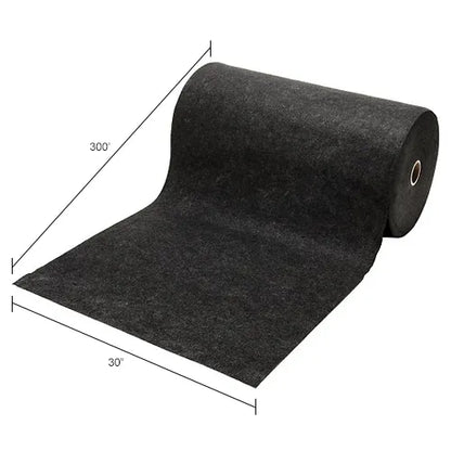Global Industrial™ Universal High Traffic Sorbent Mat, Heavyweight, 30"W x 300'L, Gray - PuriLite