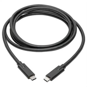 Tripp-Lite Cable U420-006-5A 6ft USB-C Cable (M/M) USB3.1 Gen1 5A Rating - PuriLite