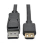 Tripp-Lite Cable P582-015-HD-V2A 15ft DisplayPort 1.2 to HDMI Active Adapter - PuriLite