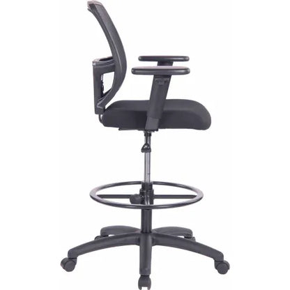 Global Industrial™ Big and Tall Mesh Back Drafting Stool - PuriLite