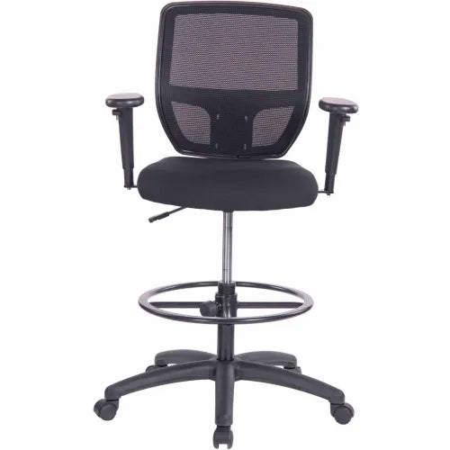Global Industrial™ Big and Tall Mesh Back Drafting Stool - PuriLite