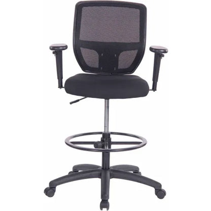 Global Industrial™ Big and Tall Mesh Back Drafting Stool - PuriLite