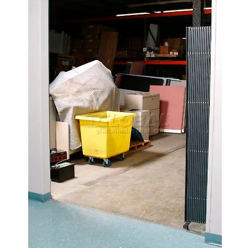 Global Industrial™ Single Folding Security Gate, 5-1/2'W x 5'H - PuriLite