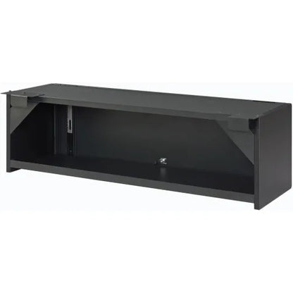 Interion® 48" Overhead Cabinet In Black - PuriLite