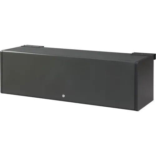 Interion® 48" Overhead Cabinet In Black - PuriLite