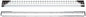Schluter Systems Kerdi-Line 3/4" Frame, 28" Perforated Grate Assembly Chrome (KL1B19EP70) - PuriLite