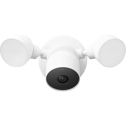 Google Nest Outdoor Camera with Floodlight - White (GA02411-CA) - PuriLite