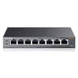 TP-Link Switch TL-SG108PE 8-Port 10/100/1000Mbps RJ45 Gigabit Easy Smart Switch with 4-Port PoE - PuriLite