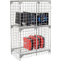 Global Industrial™ 1-Tier 2 Door Wire Mesh Security Locker, 36"Wx24"Dx60"H, Gray, Unassembled - PuriLite