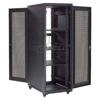 Global Industrial™ Network Server Data Rack Enclosure Cabinet, Vented Doors, 37U, Unassembled - PuriLite