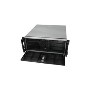 CHENBRO Rackmount RM42300H02*15326 4U 17.5" compact rackmount front 12cm fan USB 2.0 1 door bezel - PuriLite