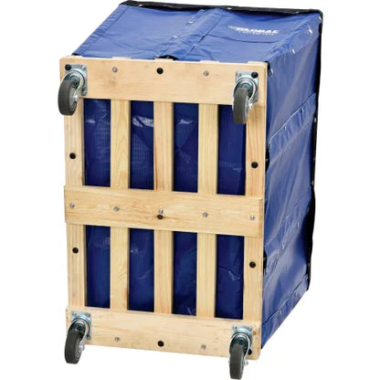 Global Industrial™ KD, 20 Bushel, Blue Vinyl Basket Bulk Truck - PuriLite