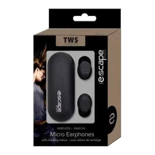 Escape True Wireless Stereo Micro Earphones with Charging Station (BTM050) - PuriLite